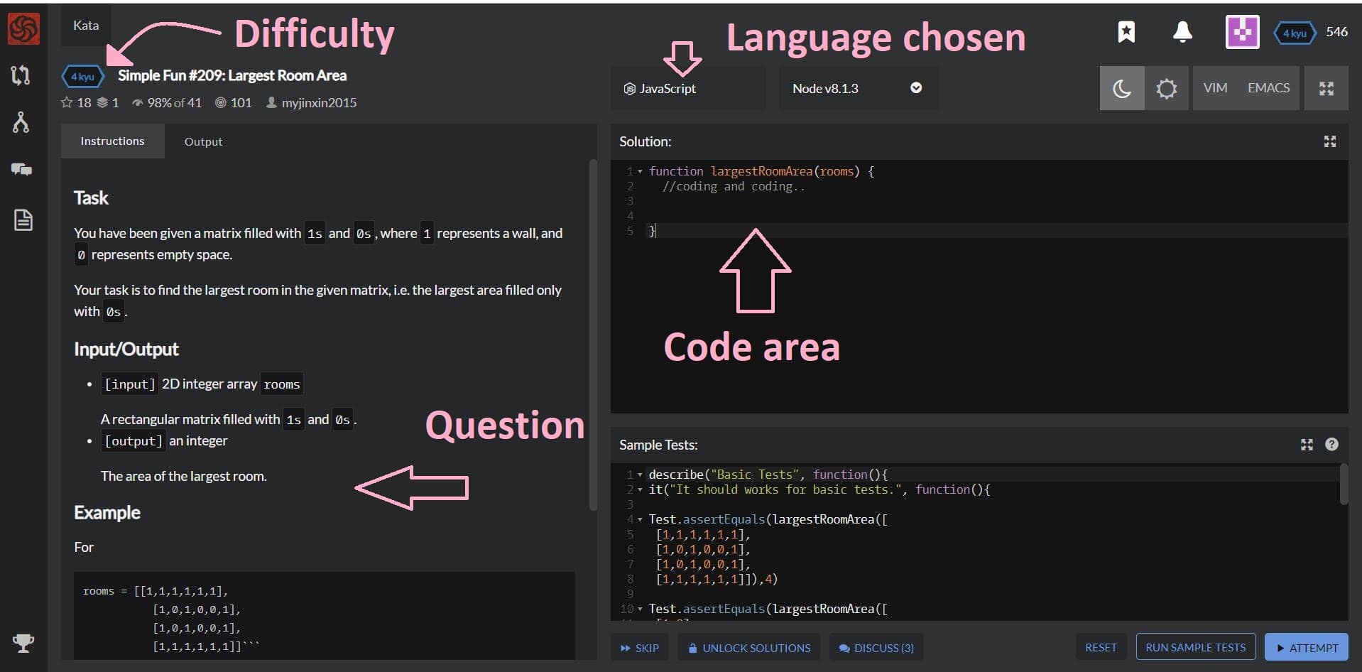 Codewars.com - A gamified platform for coding challenges