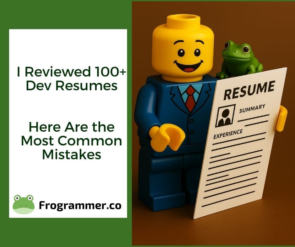 I Reviewed 100+ Dev Resumes — These Are the Most Common Mistakes post cover image