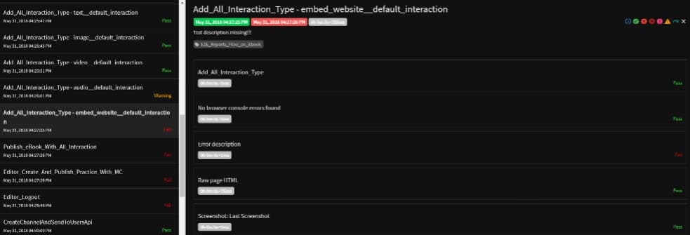 Extent Reports